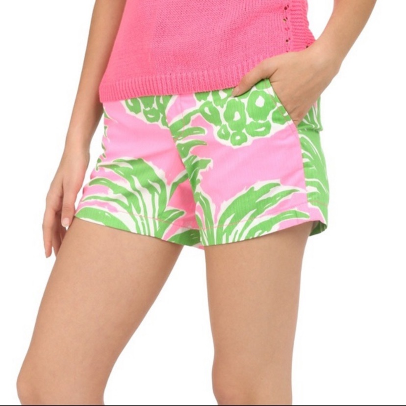 Lilly Pulitzer Pink Pout Flamenco Callahan Shorts